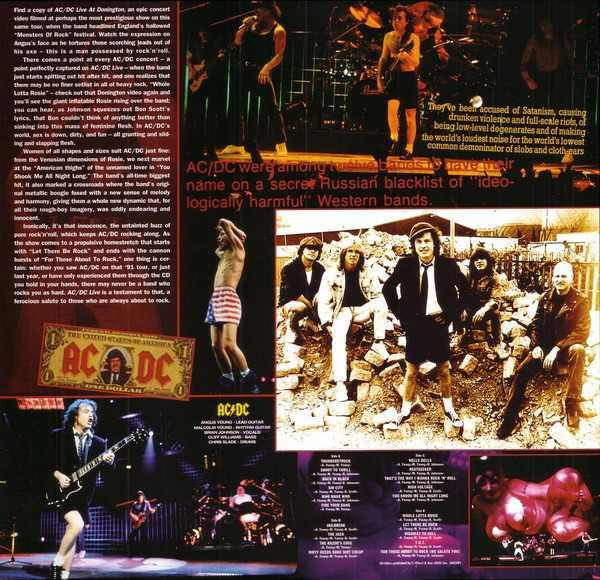 Пластинка виниловая AC/DC ‎– Live