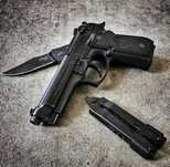Pistol Airsoft Taurus PT92=>Modificat 4,7j FullMetal AerComprimat 6mm