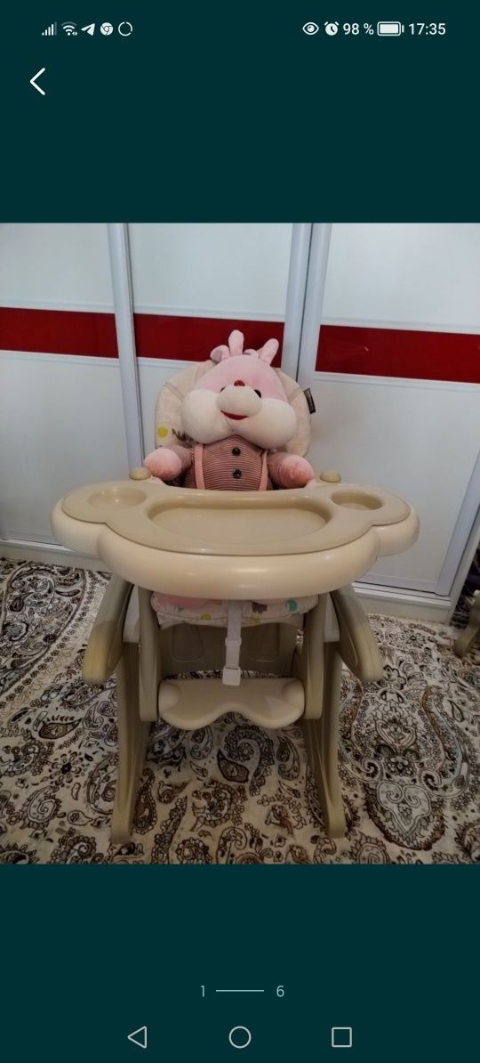 Продаётся детский стульчик трансформер
