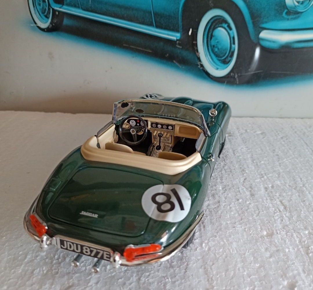 Jaguar E Cabriolet bburago 1 18 
Scara 1:18
Bburago

Pozele reflectă r