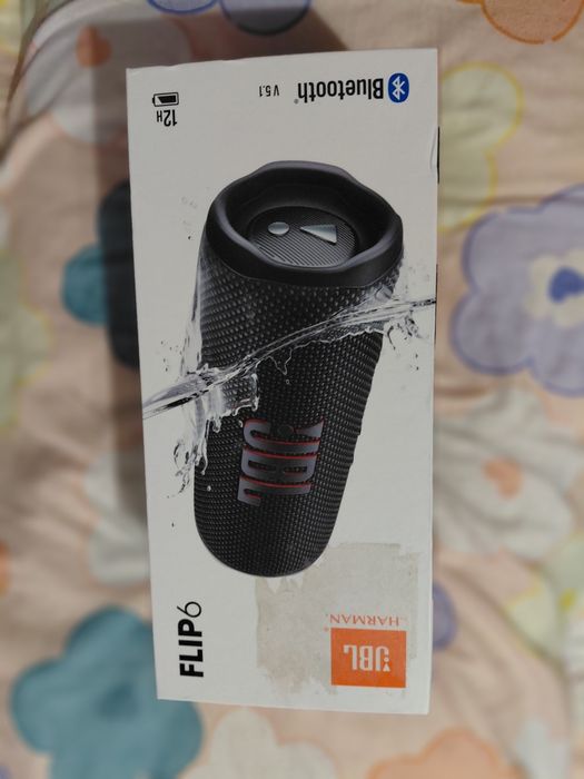 Портативная колонка JBL Flip 6 черный