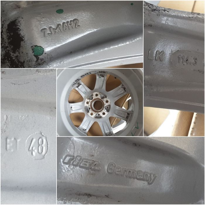 jante aliaj 16; 5x114,3; Renault Trafic 3, Dacia Duster