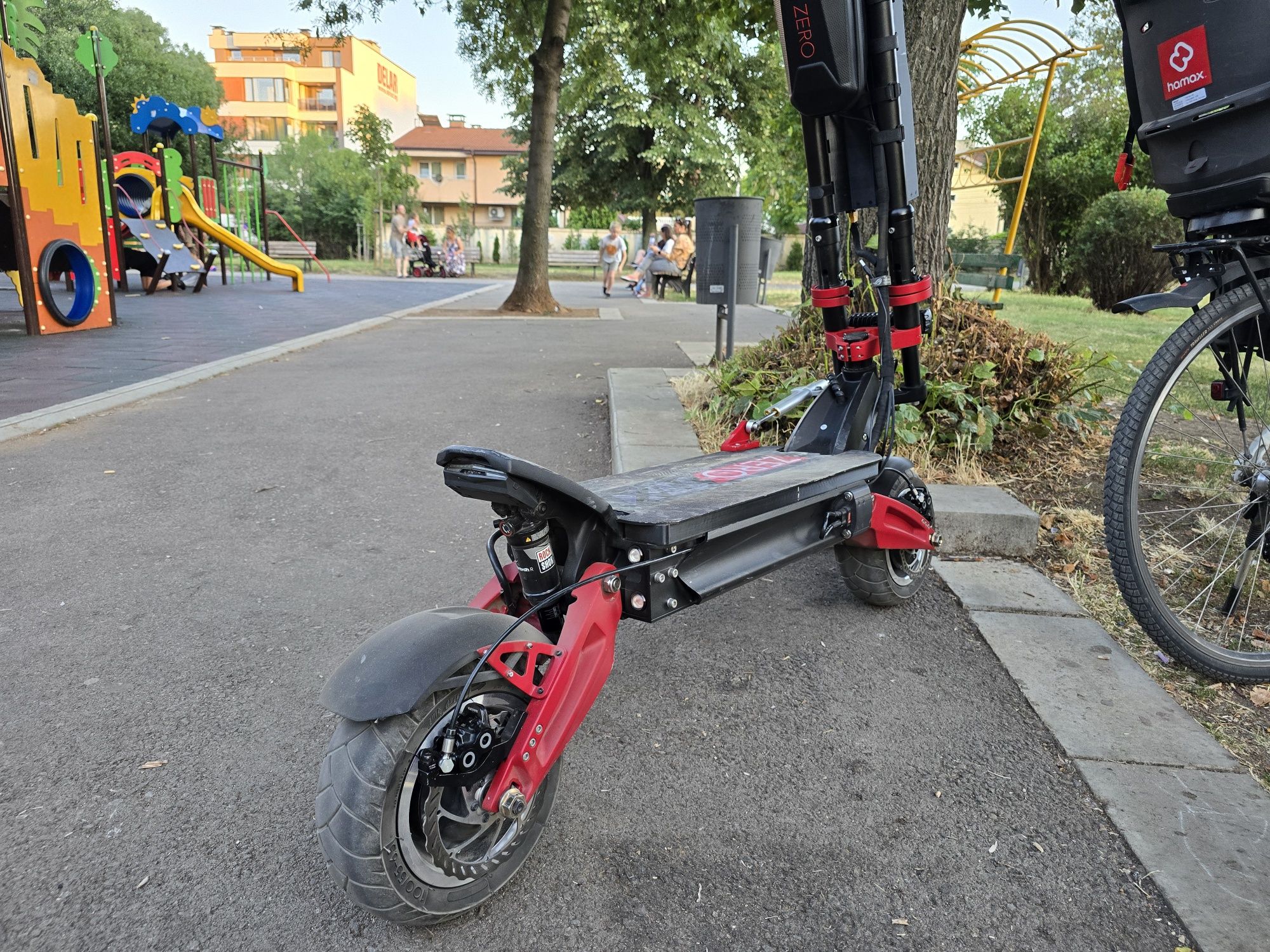 Zero 11 x 15kw  батерия 72v 58am с много tunning magura rockshox