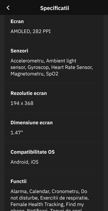 Ceas smart Huawei band 10
