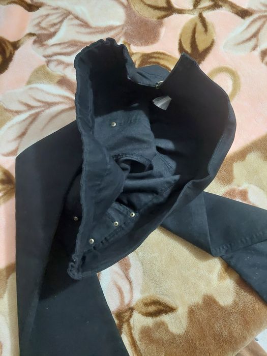 Pantaloni negri mărime mare