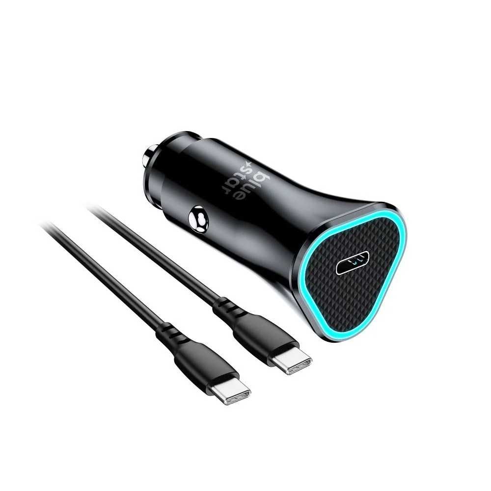 Зарядно за автомобил BLUE STAR Type C 3A-20W PD QuickCharge 3.0 AFC