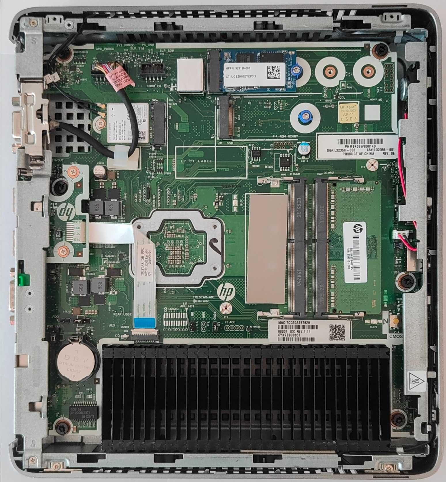 Mini PC Thin Client HP T630 QuadCore AMD GX-420G SSD 8GB, 4GB RAM DDR4