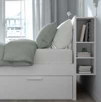 Tăblie cu spaţiu depozitare Ikea Brimnes (pat ikea)