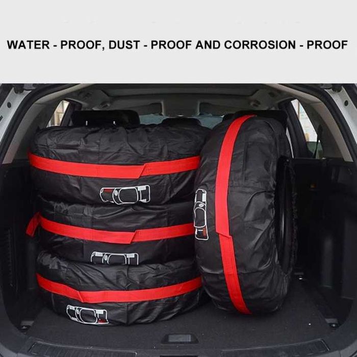 4 броя Универсални Калъфи за Резервни Гуми  13" 18” цола