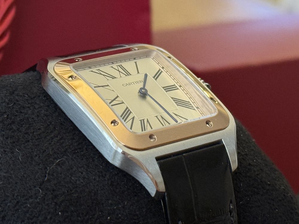 Часы Cartier Santos Dumont XL