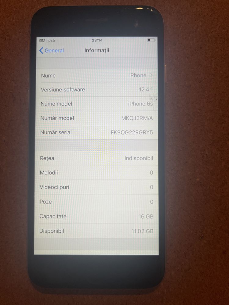 Iphone 6S 16 Gb ID-lnj832