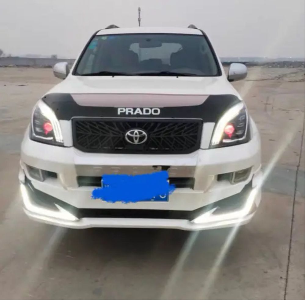 Обвес Прадо 120 бампер передний накладка на задний бампер тюнинг gx470