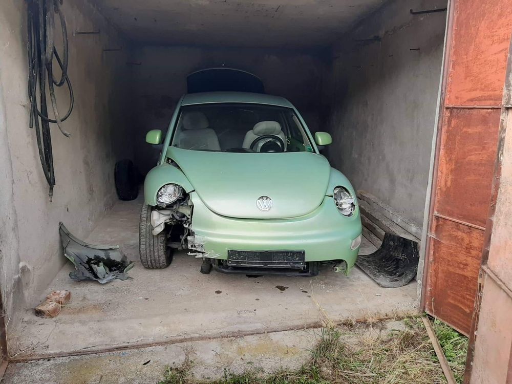 Vw beetle crash…