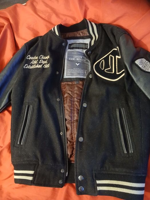 Geaca piele naturala cafe Racer colegiu