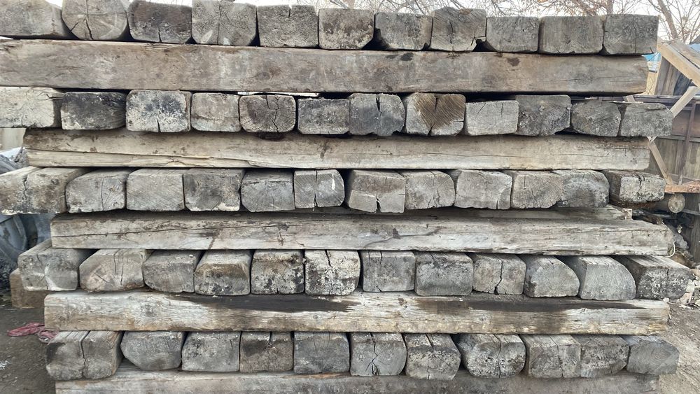 Ағаш шпалдар сатылымда