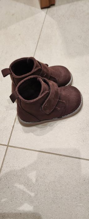 Бебшки боти Естествен велур