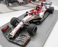 Macheta formula 1 f 1 Alfa Romeo sauber Ferrari Spark 1/18