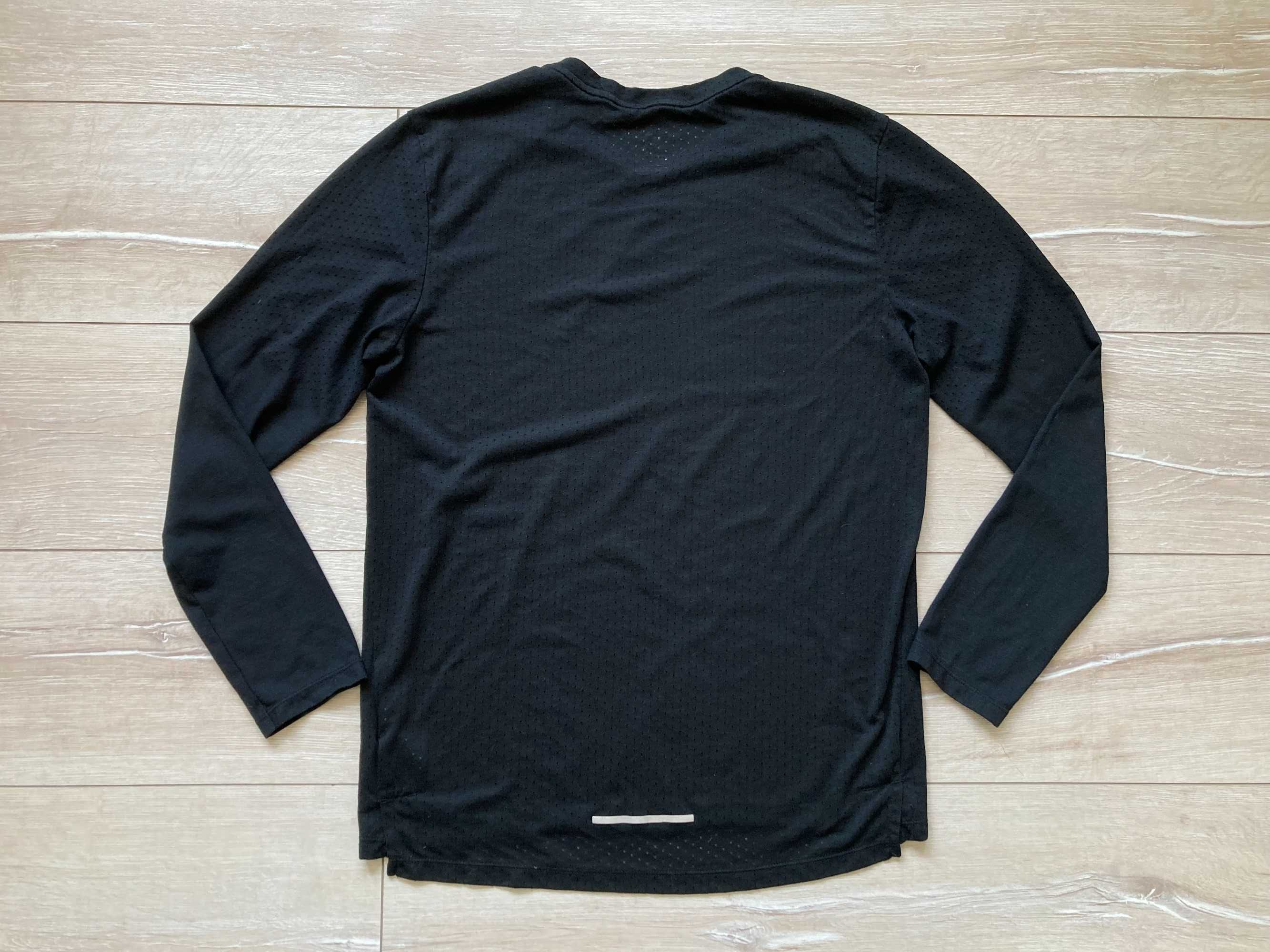 Найк Nike Running Breathe Rise 365 Dri Fit спортна блуза фланела S