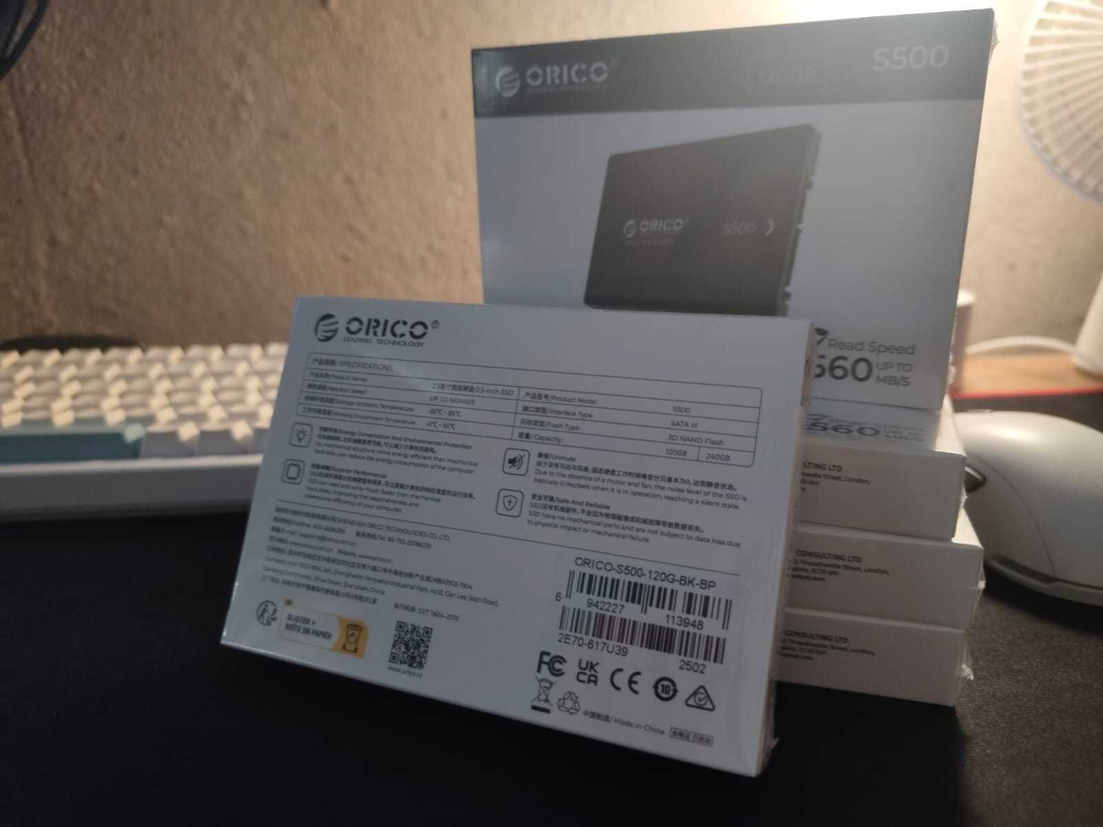 SSD диск ORICO S500 SATA 2.5 120гб