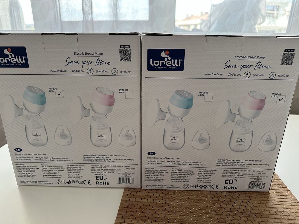 помпи Lorelli Premium розова и синя