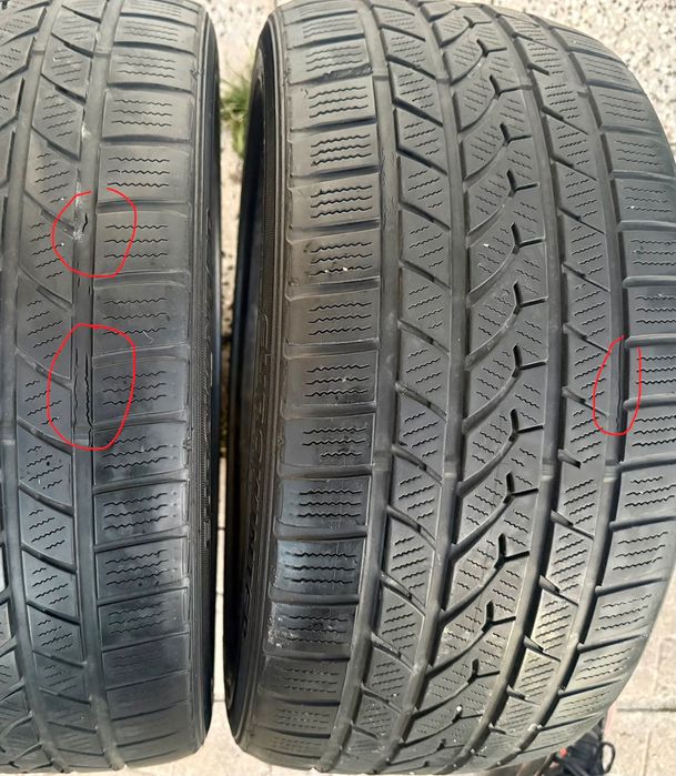 Зимни гуми Falken 245/40/18 + 225/45/18 спорт пакет Мерцедес