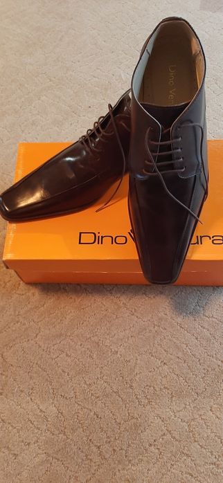 LOT Pantofi bărbați,sub gleznă,la gleznă,integral piele naturală maro