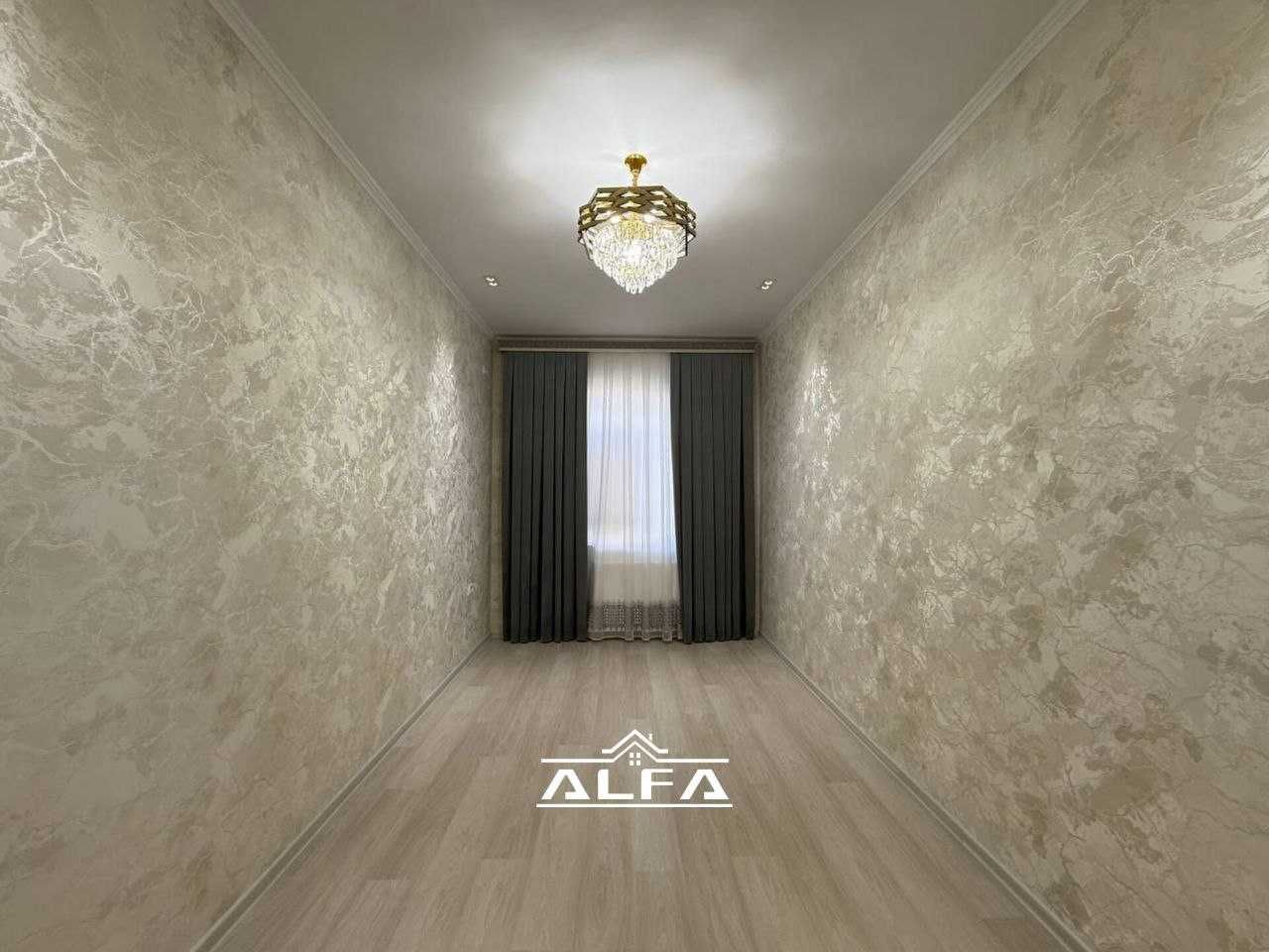5 xonali qilingan 65m² 1-qavat +