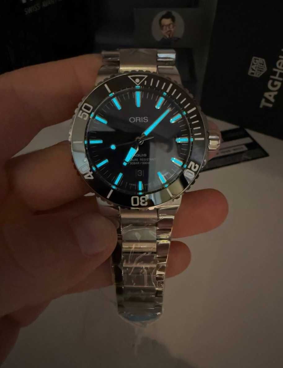 ORIS Aquis сребристо