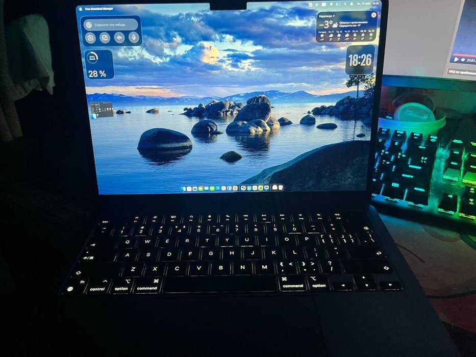 MacBook Air M2 13″ • 8/256 • Midnight (тёмно-синий)