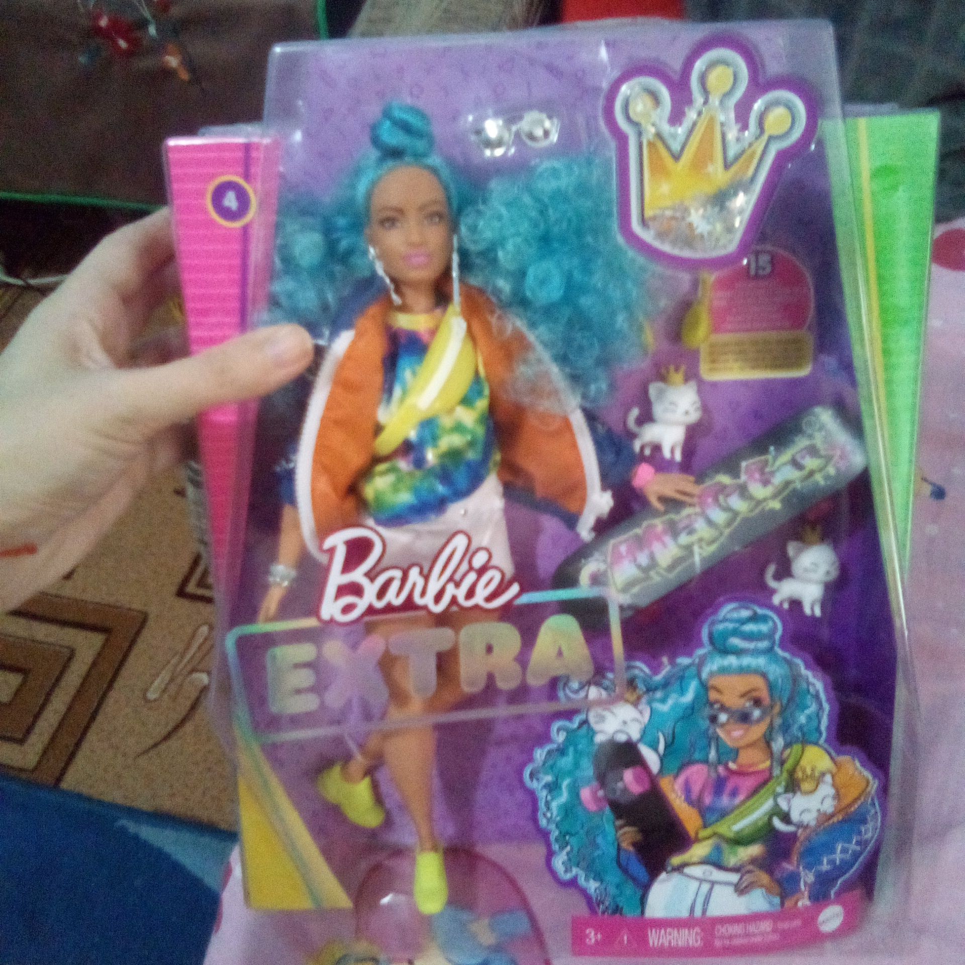 Păpușă Barbie extra,sigilata,110lei