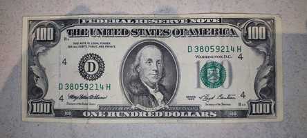 Стара 100 долара банкнота