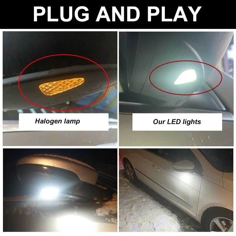 Lampi/Lumini LED oglinzi (Puddle Light) Volkswagen Vw Passat B7 Cc Eos