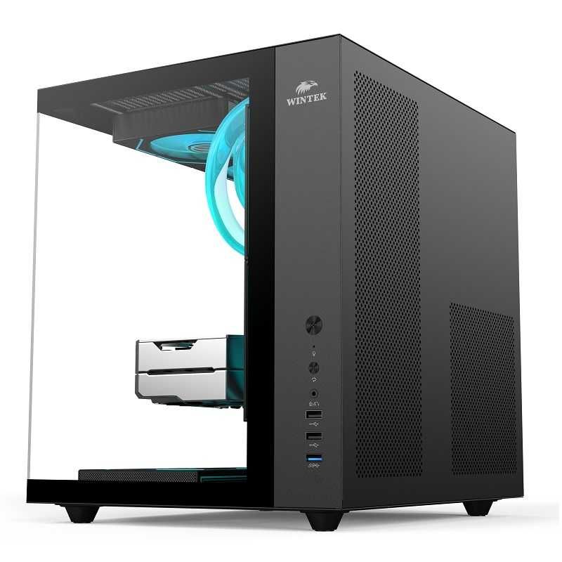 Корпус Wintek Cube Pro V909-B TG, ATX / рассрочка