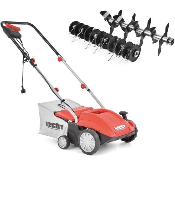 Scarificator si aerator electric 2 in 1, 1500 W, sac colectare 40l