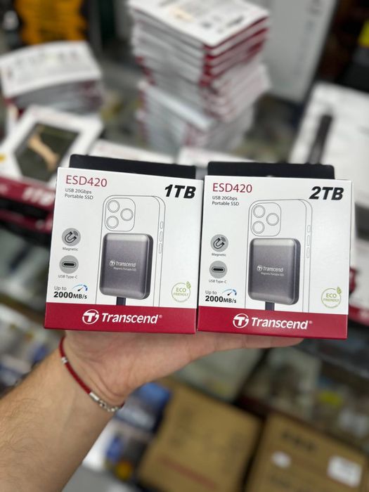 Портативный SSD Transcend  ESD 420 magsafe