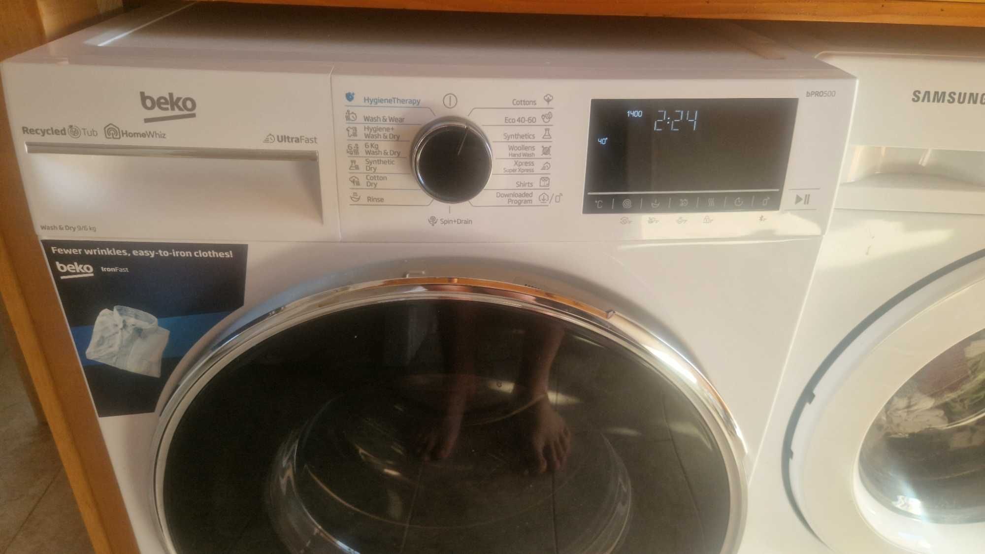 Пералня със сушилня Beko 9 кг.