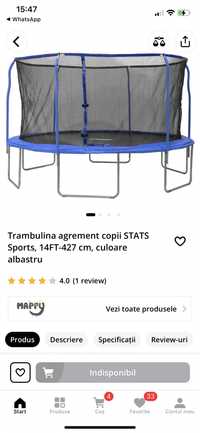 Trambulina STATS Sports, 14FT-427 cm,