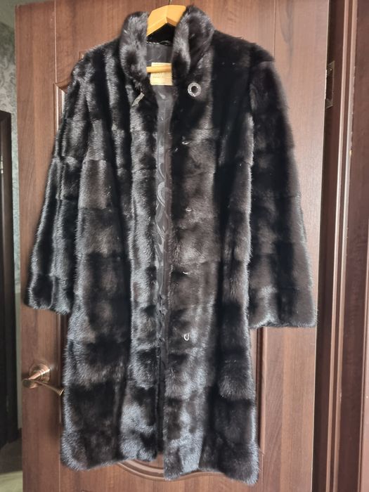 Норковая шуба почти новая