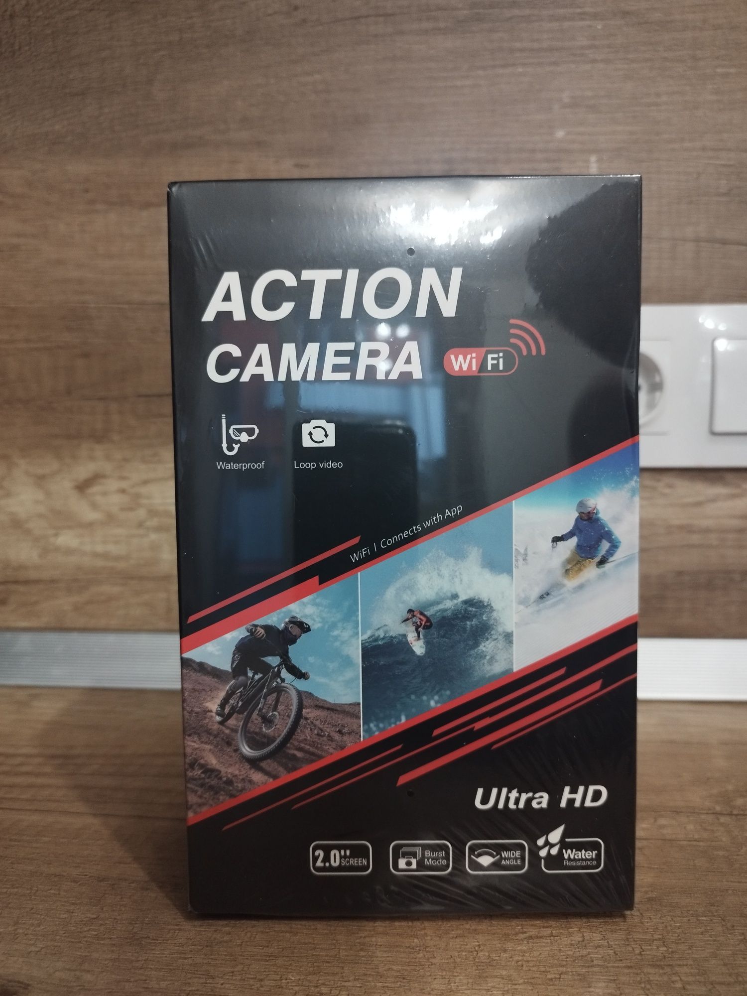4K Action Camera+ПОДАРЪК micro sd 64 GB