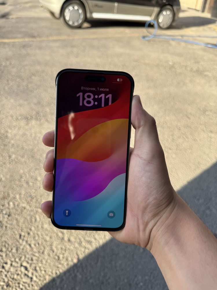 iohone 15 pro max 256 gb 85% karopka dak