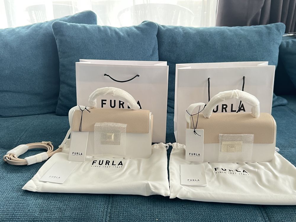 FURLA VENERE Ballerina.100%.ориг. С етикети,сериен номер,всичко от до
