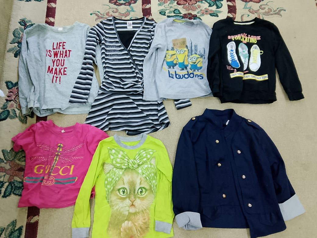 Одежда для девочки 6-7 лет