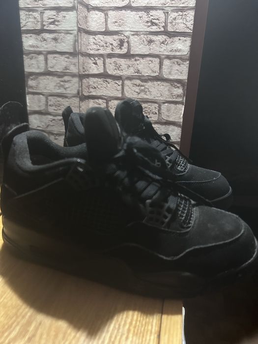Джорданы 4 Black cat