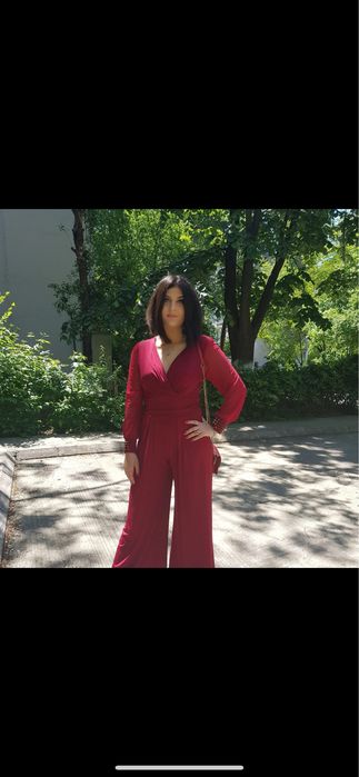 Salopeta rosie burgundy