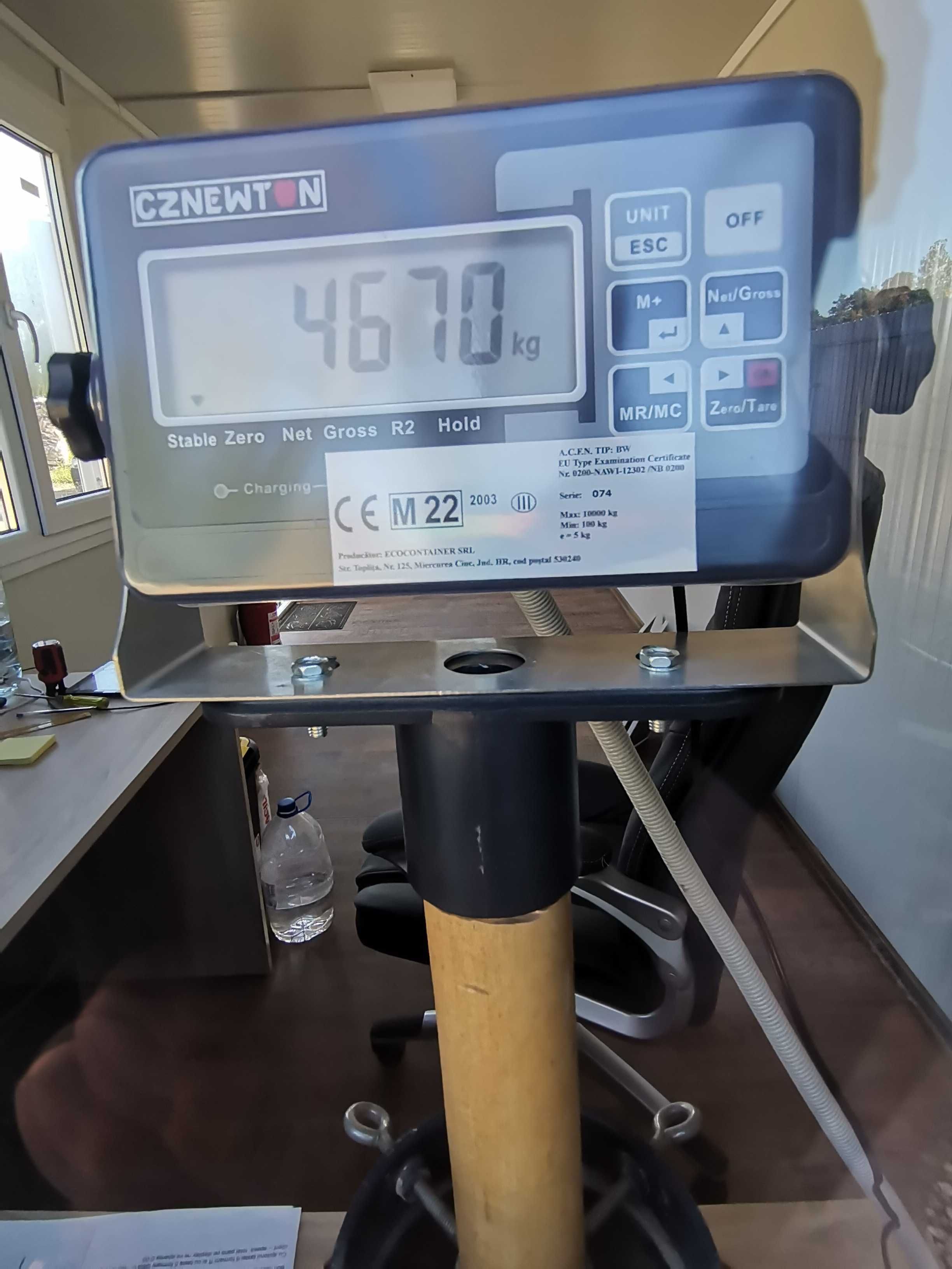 Vând cântar auto de 10 tone în stare foarte bună