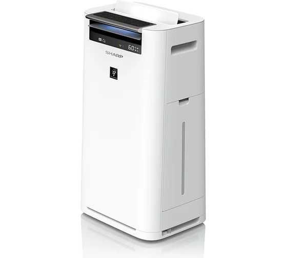 Мобильный воздухоочиститель с увлажнением Sharp KCG41RW, год гарантии.