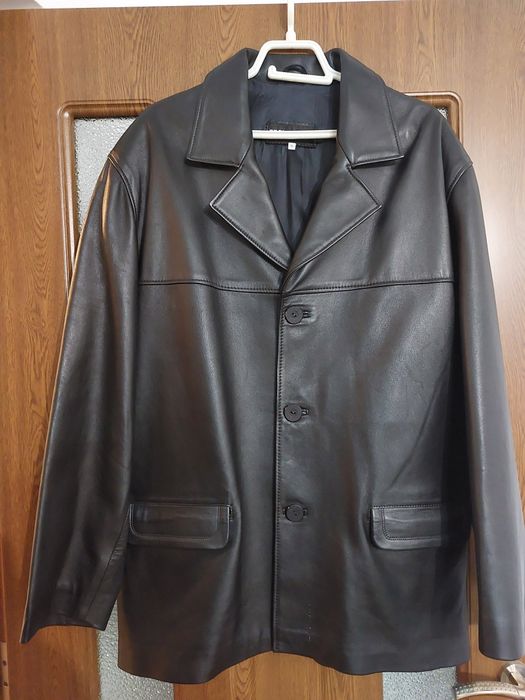 Vand haina de piele barbati marimea 50