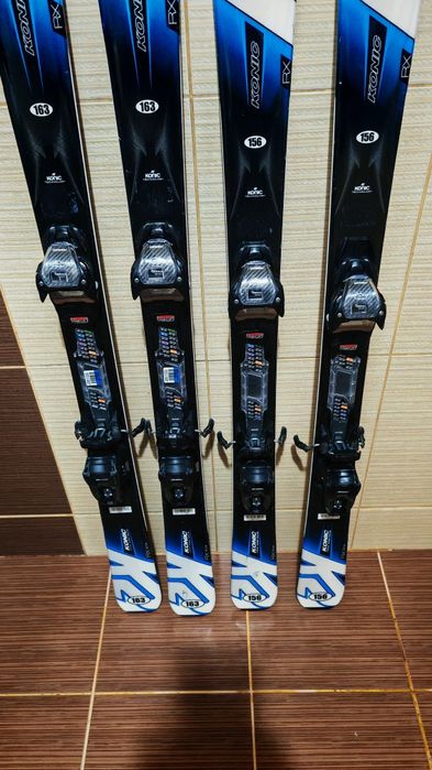 Schiuri K2 Konic 156cm și 163cm-clapari ski