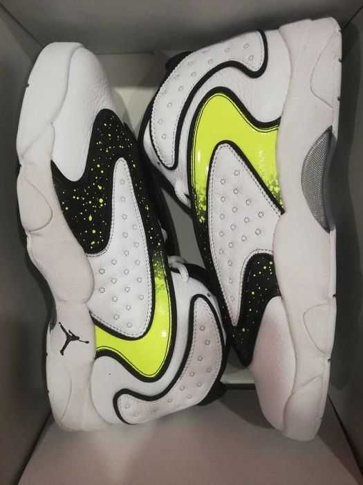 Nike Air Jordan OG White Volt Black номер 44.5 Оригинал Код 5522