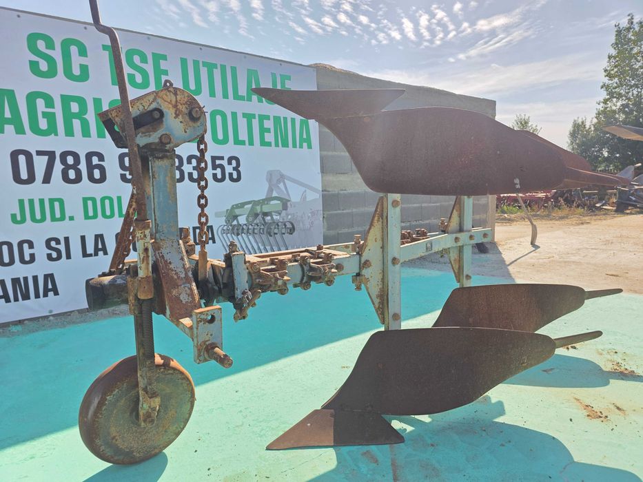 Plug reversibil 2 brazde, Lemken. Rabewerk,  Krone, Steeno